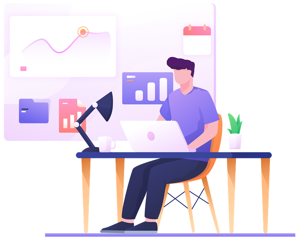 IT Solutions Illustration